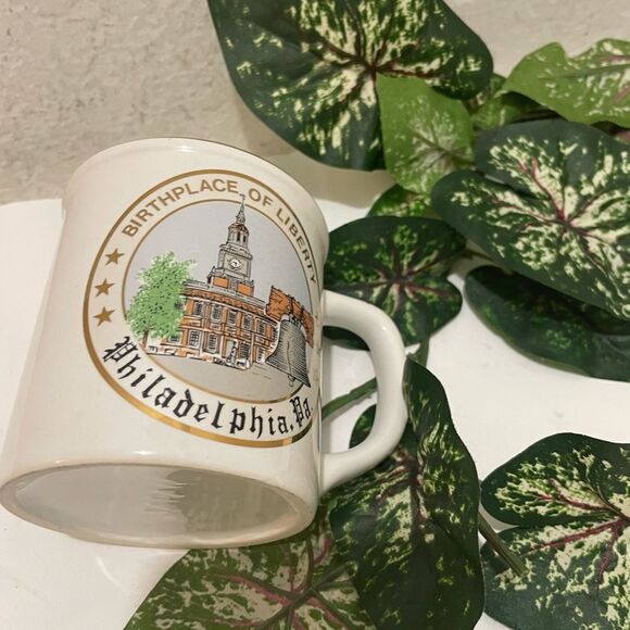Philadelphia birthplace of Liberty Mug made in Japan A12 - Picture 4 of 5